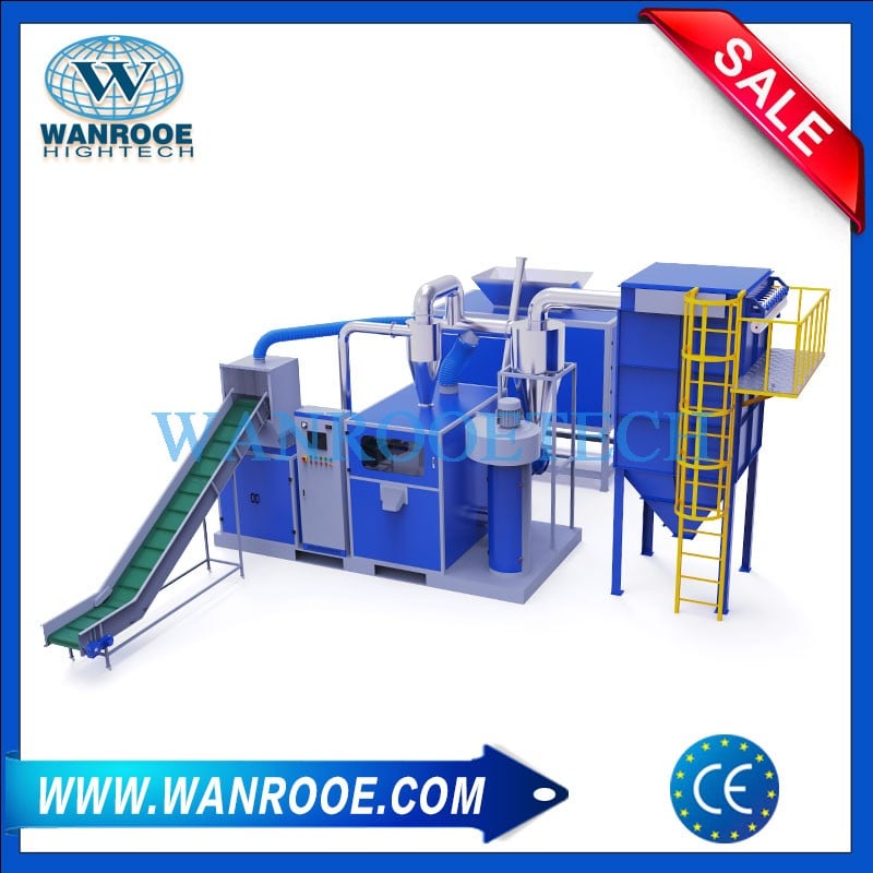 Copper Cable Crusher And Separator Copper Wire Recycling Machine