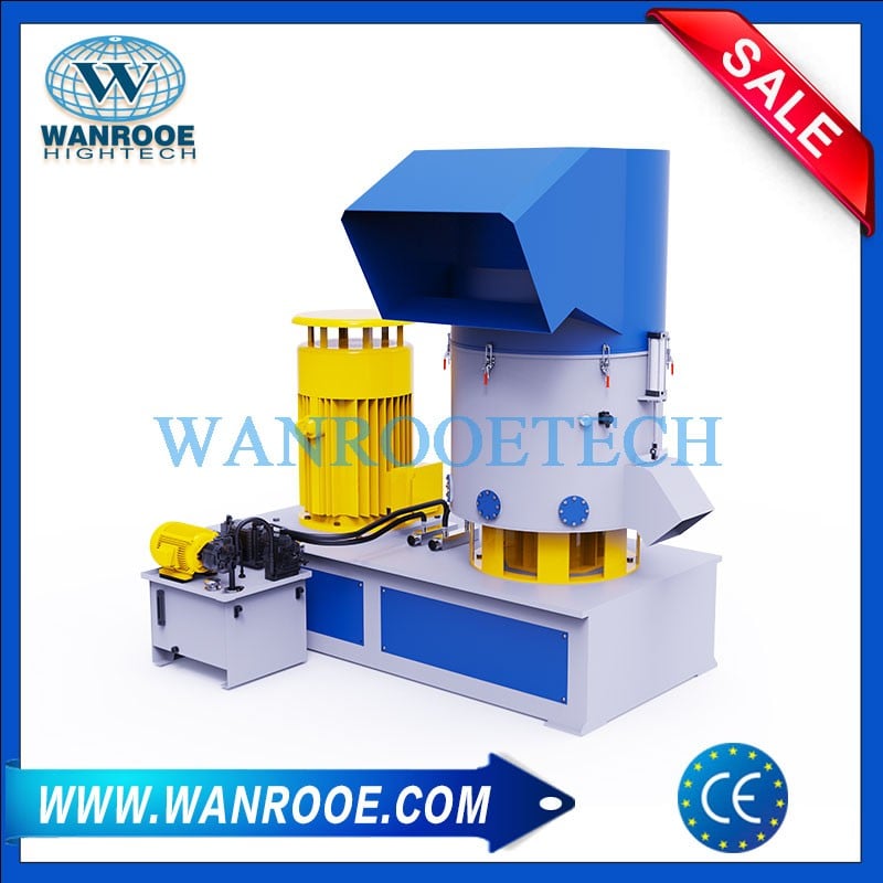 Industrial Plastic Compactor Densifier Agglomerator For Plastic Recycling