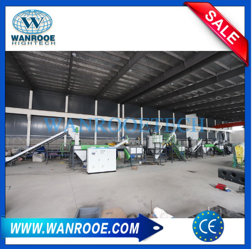 PET bottle pelletizing line