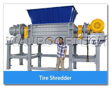 tire shredder, tdf shredder