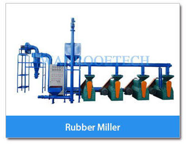 rubber miller, rubber pulverizer