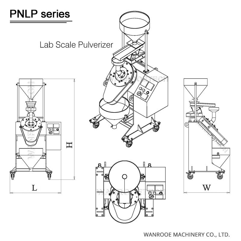Laboratory Pulverizer, ABS Laboratory Pulverizer, PP Laboratory Pulverizer, Laboratory Plastic Pulverizer, PE Laboratory Pulverizer