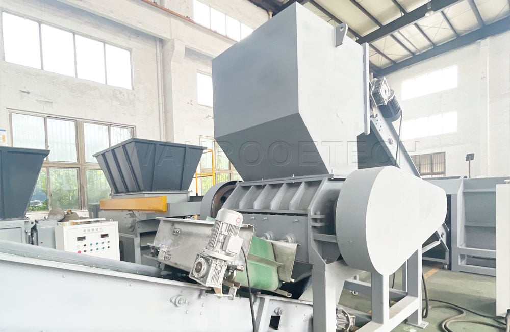 Steel Wire Reinforced HDPE Composite Pipe Recycling Crusher