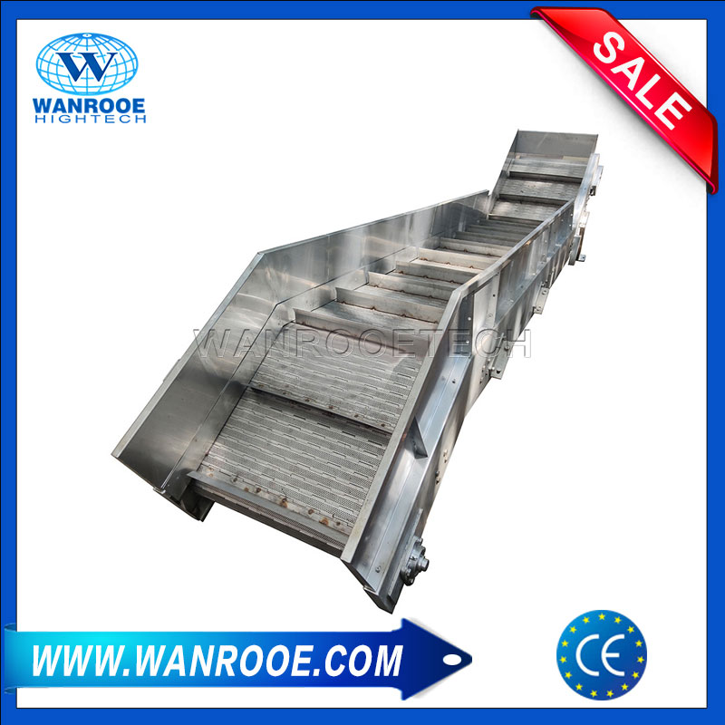 Food Waste Disposal Machine- Chain plate conveyor