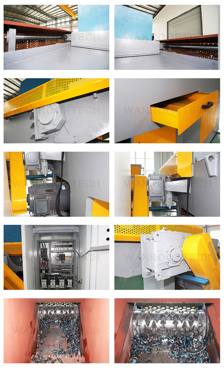 pipe shredder, pvc pipe shredder, tube shredder, hdpe pipe shredder, vertical shredder, plastic pipe recycling