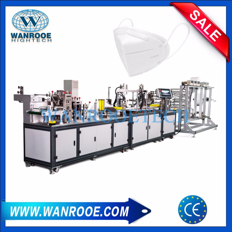 Fully Automatic Medical N95 Earloop Face Mask Making Machine