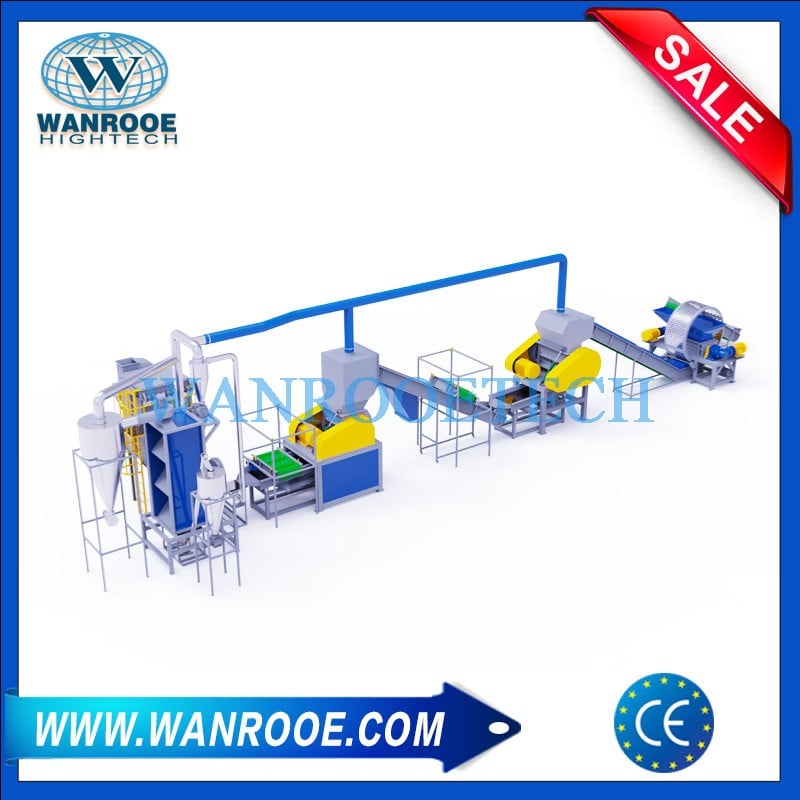 Waste Car Tire Truck Tyre Recycling Line