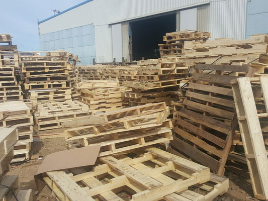 Wood Pallet Box Wood Package Cartons Recycling Shredding Machine