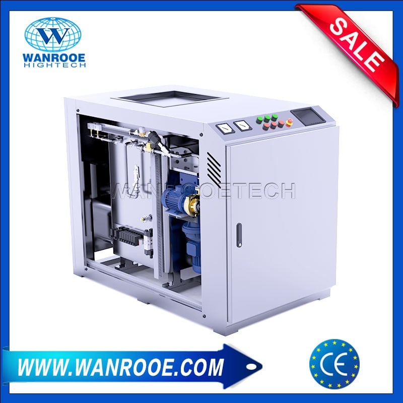 Hazardous And Medical Waste Shredder With Autoclave