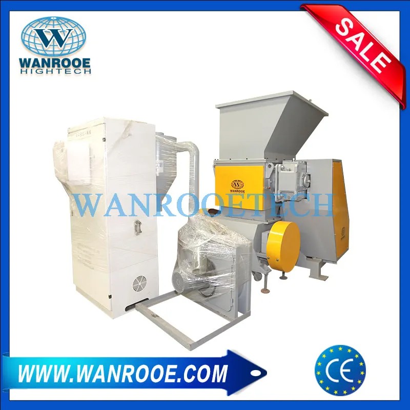 Шредер-дробилка для труб из ПВХ, ПП, ПЭ, ППР, ПЭВП