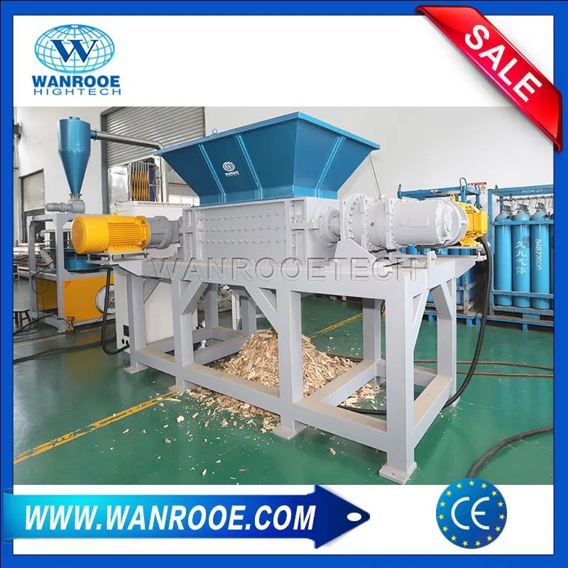 Шредер для измельчения деревянных поддонов