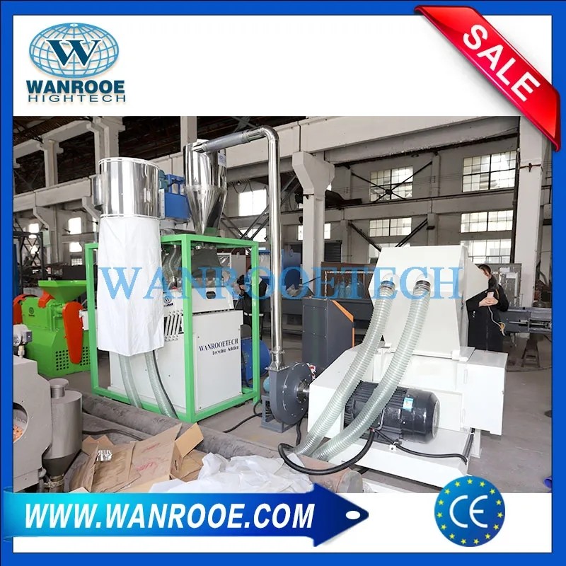 Дробилка и сепаратор для армированных шлангов ПВХ