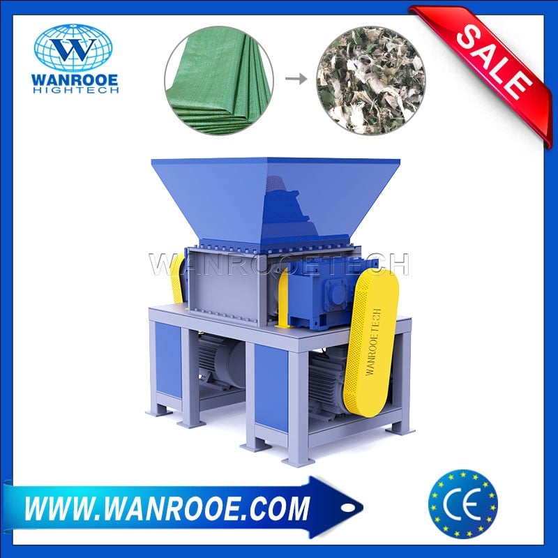 PVC HDPE Plastic Pipe Shredder Machine