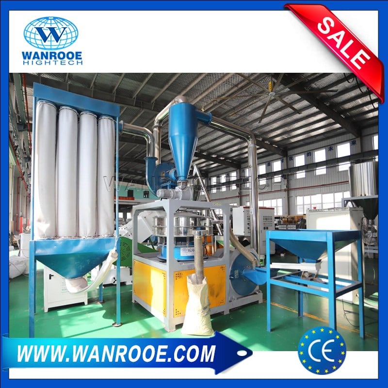 PVC Regrind Material Pulverizer Mill