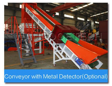  Conveyor with Metal Detector(Optional)