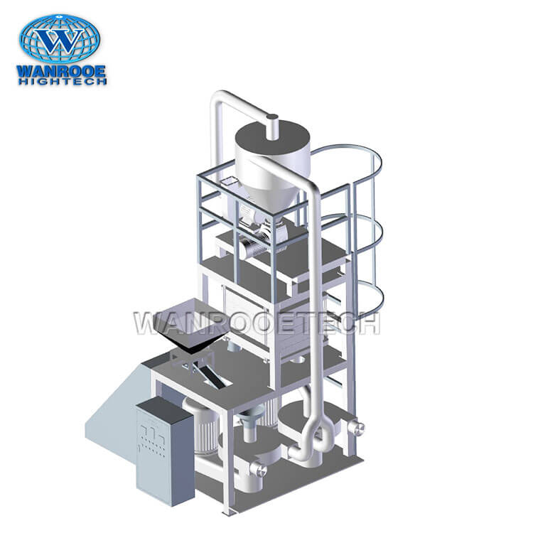 Vertical Disc Plastic Pulverizer Grinder Вертикальный дисковый пластиковый шлифовальный станок