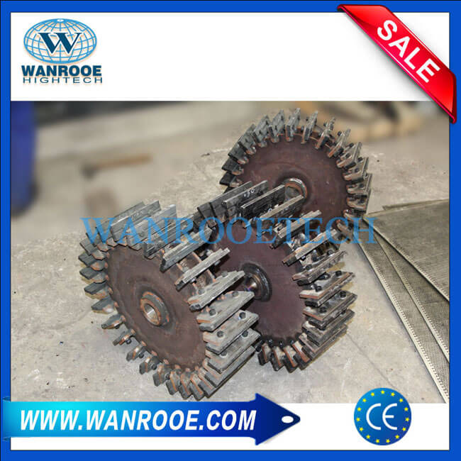 PVC moler material pulverizador hoja de molino