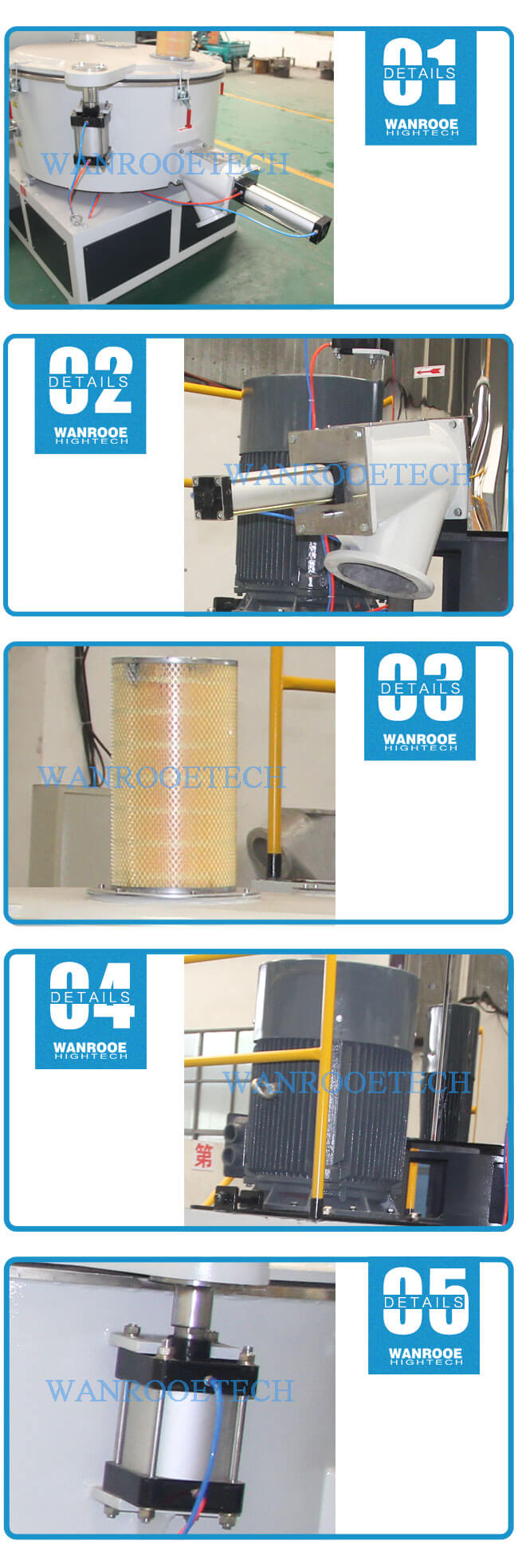 Système de mélange PVC haute vitesse-3